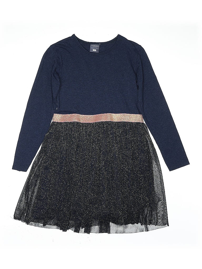 Pre-owned Assorted Brands Kids' Dress In Blue