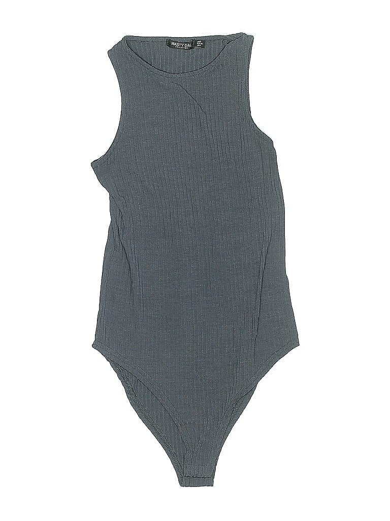 Click to view more detailed imagery on our partner's website Pre-owned Nasty Gal Inc. Bodysuit In Gray