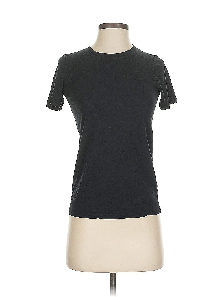 Pre-owned Everlane Short Sleeve T-shirt In Black