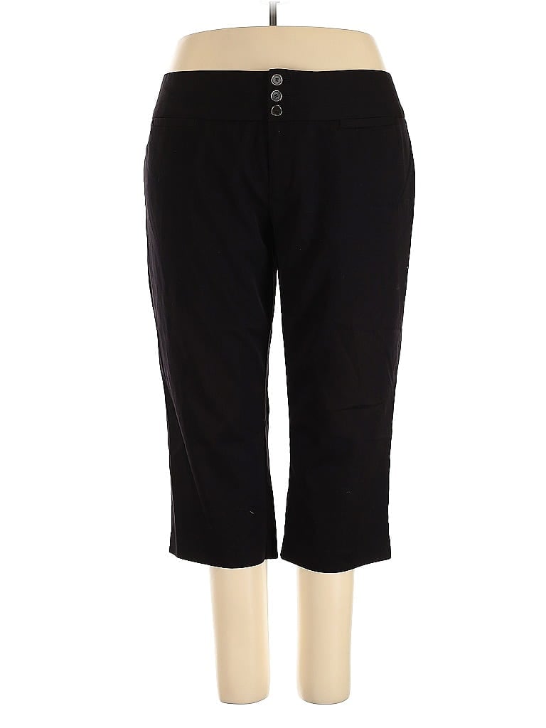 Pre-owned Daisy Fuentes Casual Pants In Black
