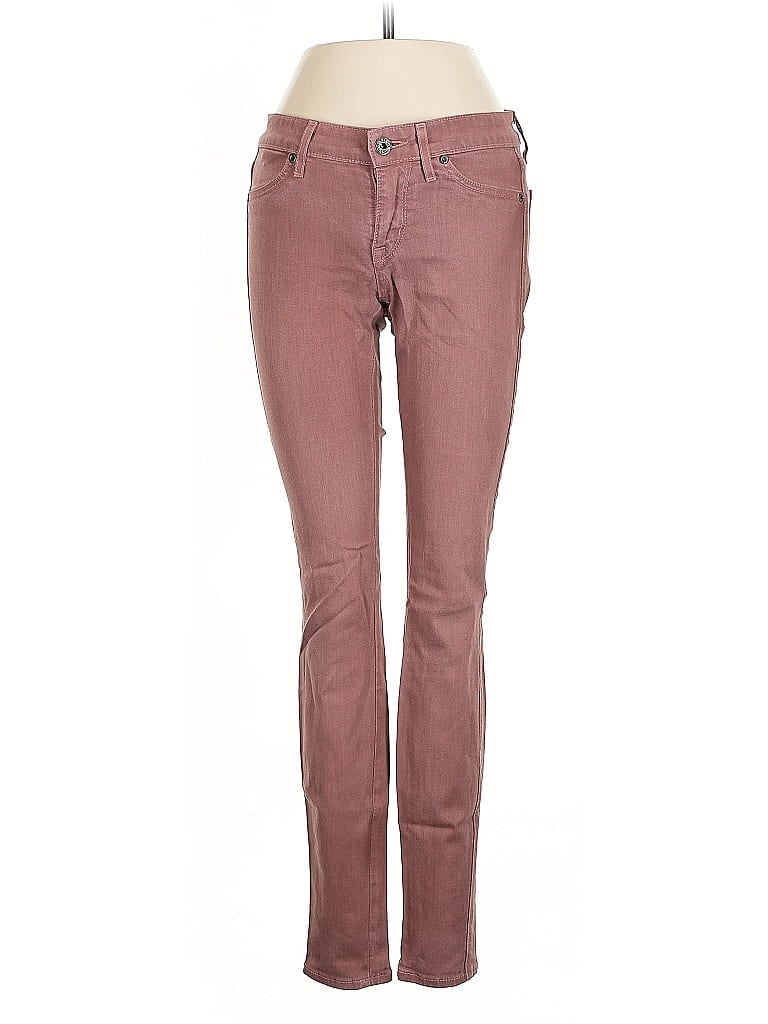 Click to view more detailed imagery on our partner's website Pre-owned Rich & Skinny Jeans In Burgundy