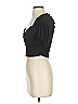 Shein Black Short Sleeve Top Size 4 - photo 5