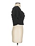 Shein Black Short Sleeve Top Size 4 - photo 4