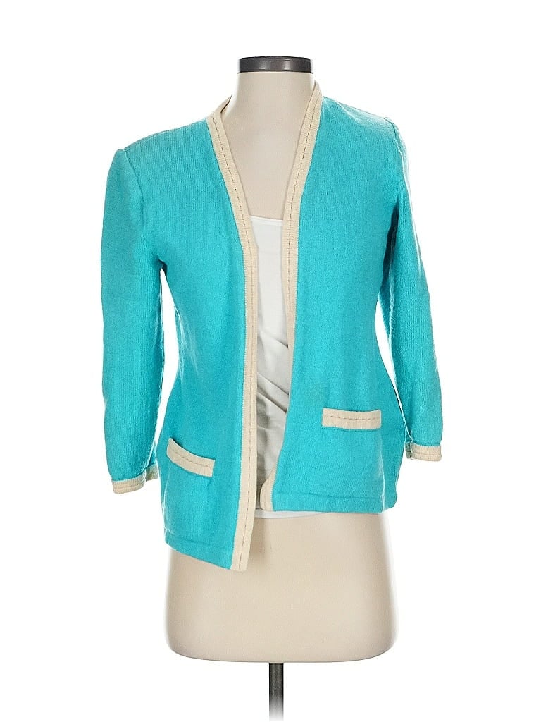 Pre-owned St John Blazer Jacket In Blue