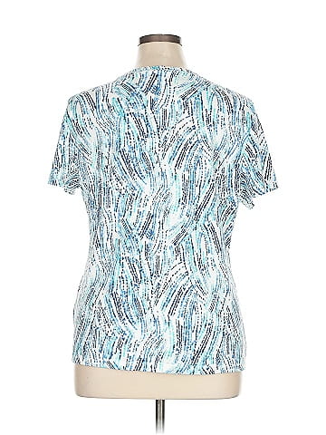 Karen Scott Short Sleeve Blouse (view 2)