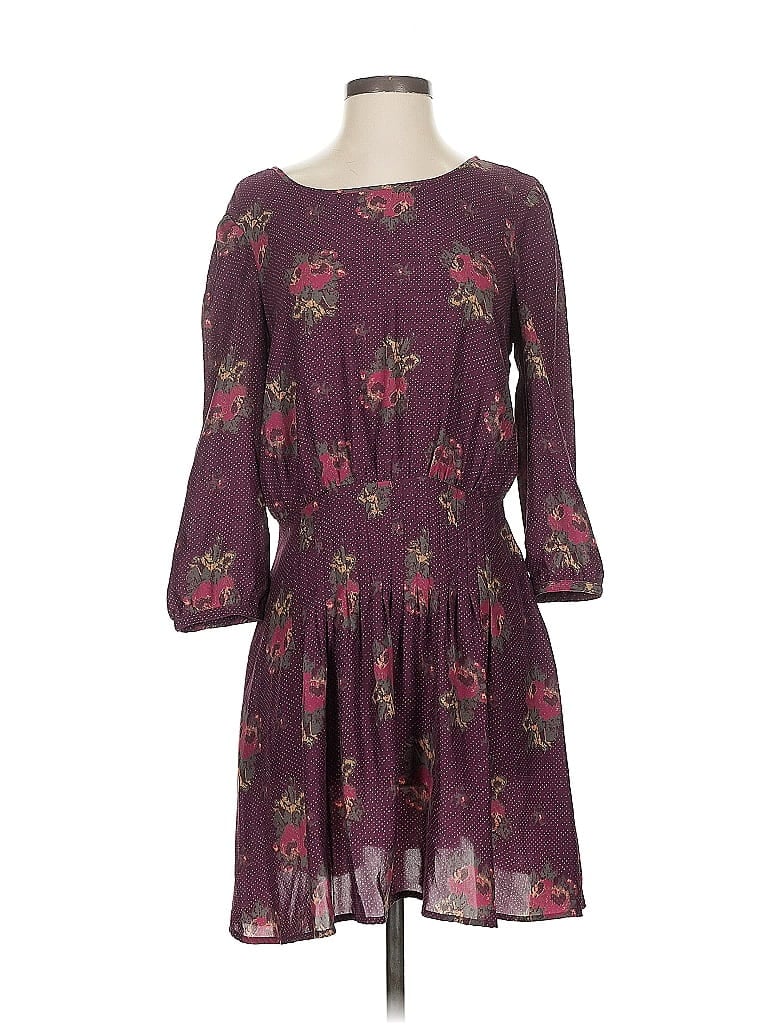 Pre-owned Kimchi Blue Casual Dress In Purple