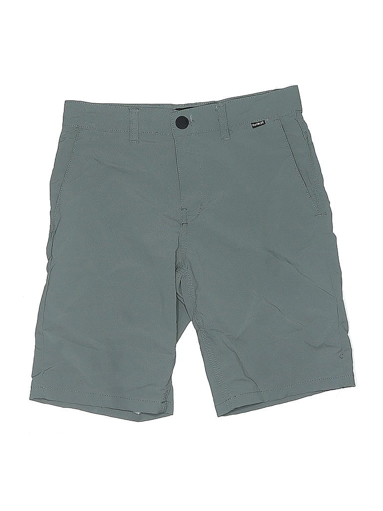 Pre-owned Hurley Khaki Shorts In Gray