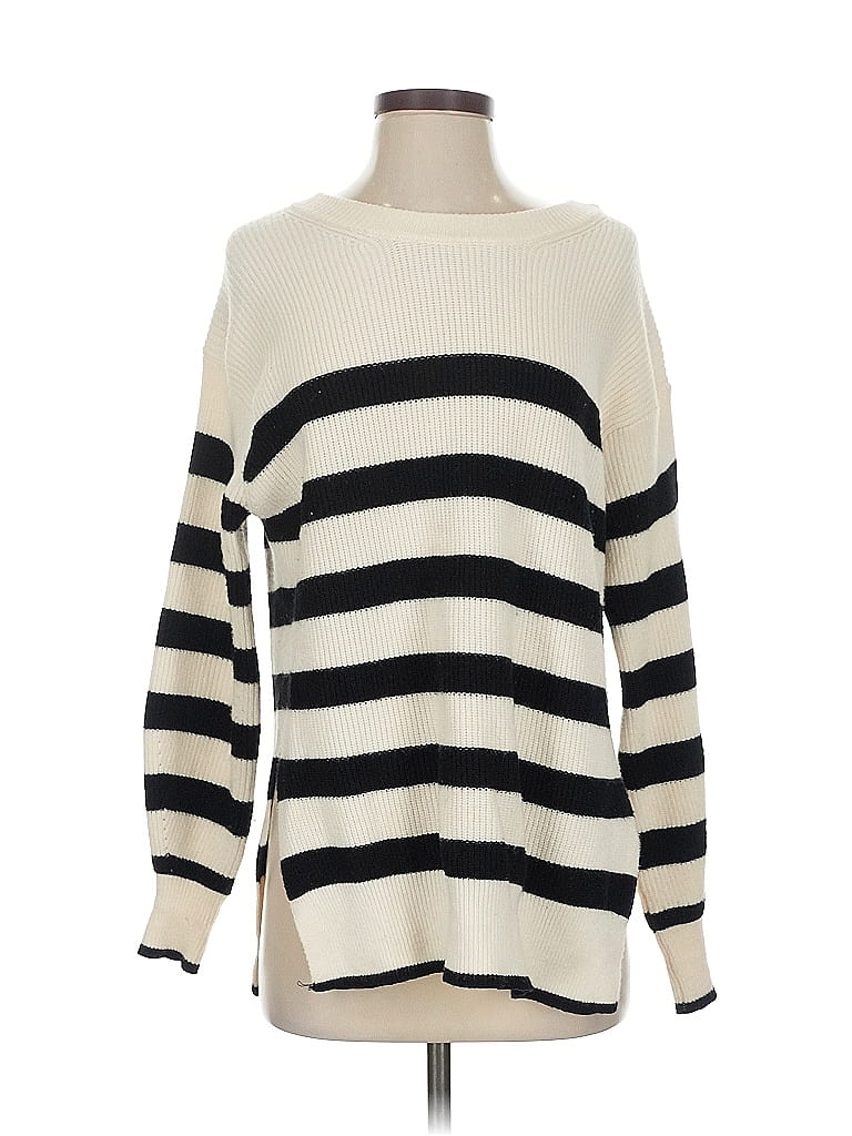 Pre-owned Black Tape_ Pullover Sweater In White