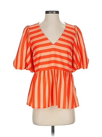 Crosby by Mollie Burch Short Sleeve Blouse (view 1)