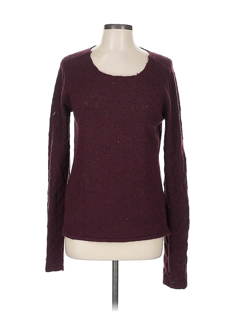 Pre-owned Just Fab Pullover Sweater In Red