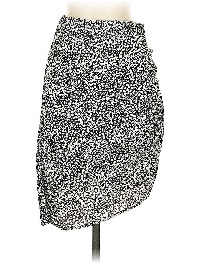 Pre-owned Code X Mode Casual Skirt In Silver