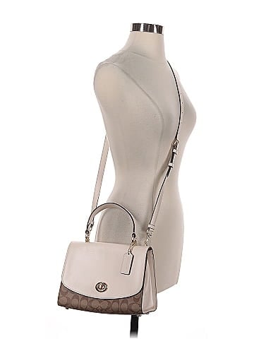 Coach Factory Leather Satchel (view 2)