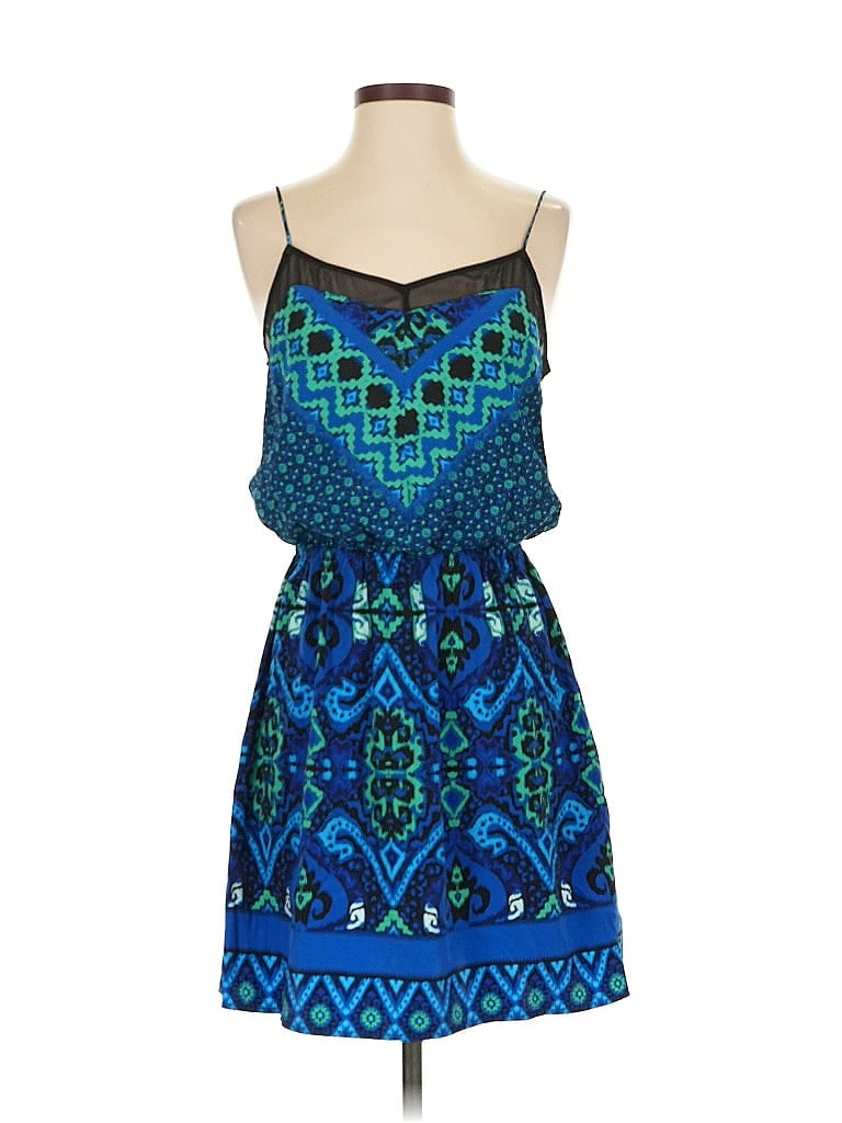 Pre-owned Express Outlet Cocktail Dress In Blue