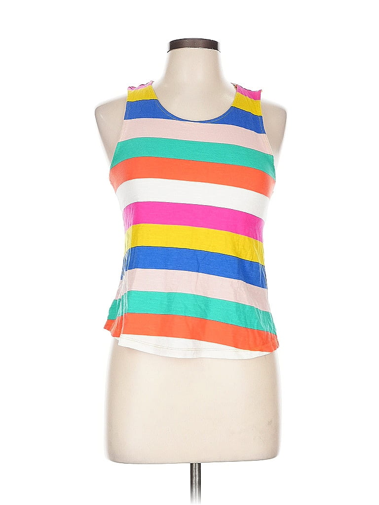 Pre-owned Boden Sleeveless T-shirt In White