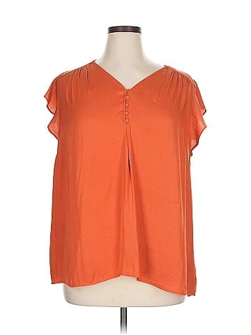 Jones New York Short Sleeve Blouse (view 1)