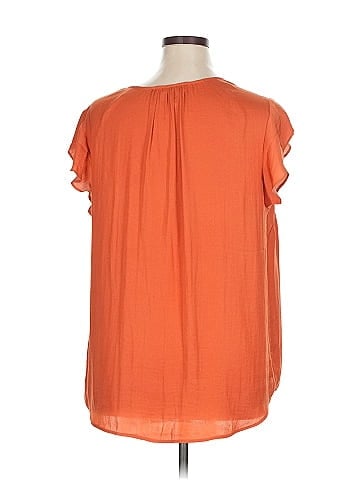 Jones New York Short Sleeve Blouse (view 2)