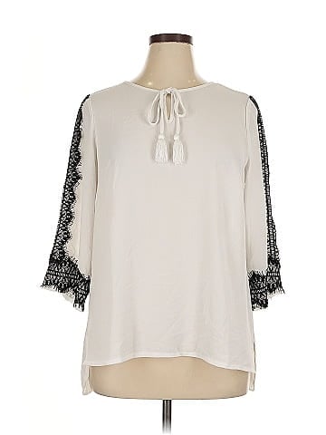 Sunny Leigh 3/4 Sleeve Blouse (view 1)