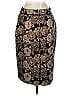 Ann Taylor Paisley Gold Formal Skirt Size 0 - photo 2