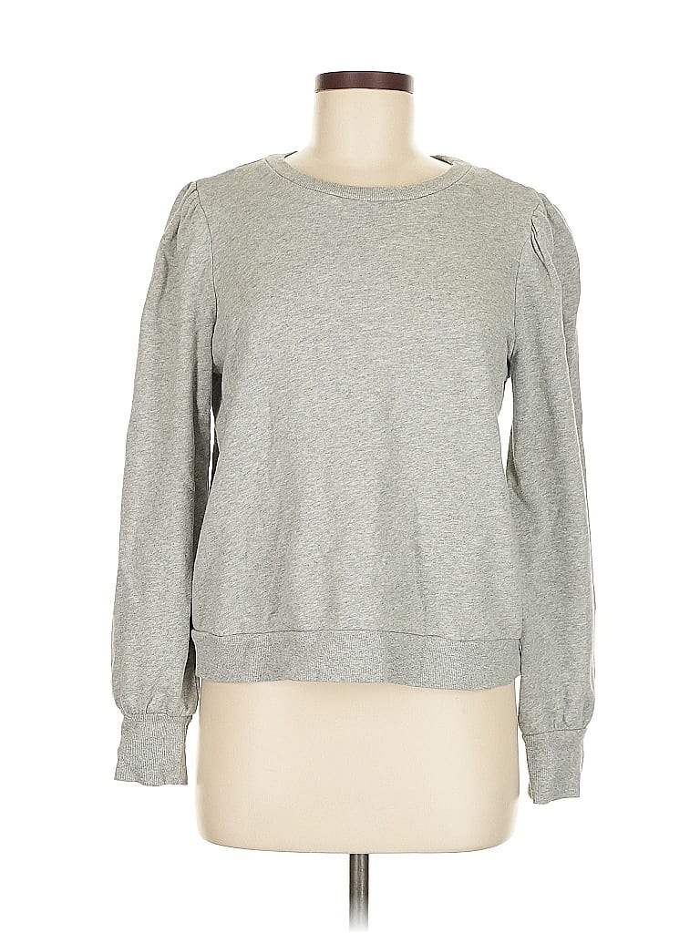 Pre-owned Z Supply Sweatshirt In Gray