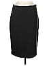 PREMISE Solid Black Brown Formal Skirt Size 8 - photo 1