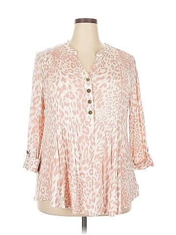 New Directions 3/4 Sleeve Blouse (view 1)