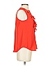 J.Crew Orange Sleeveless Blouse Size XXS - photo 4