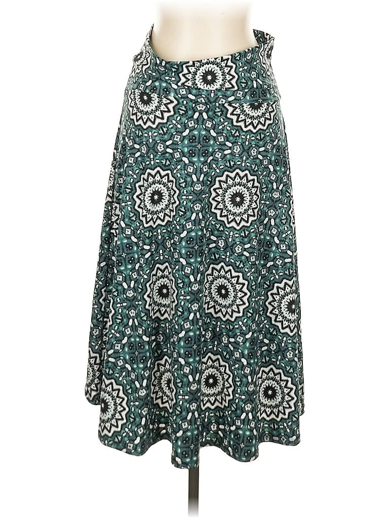 Pre-owned Lularoe Casual Skirt In Blue