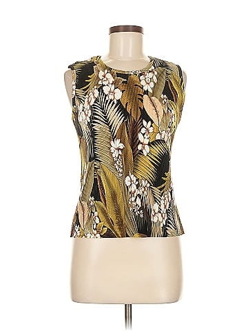 Plisse Sleeveless Blouse (view 1)