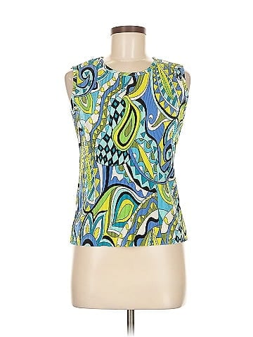 Plisse Sleeveless Blouse (view 1)