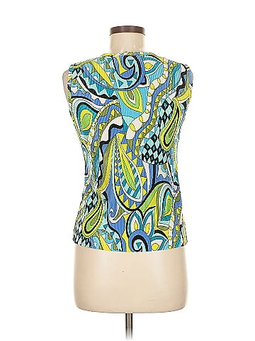 Plisse Sleeveless Blouse (view 2)