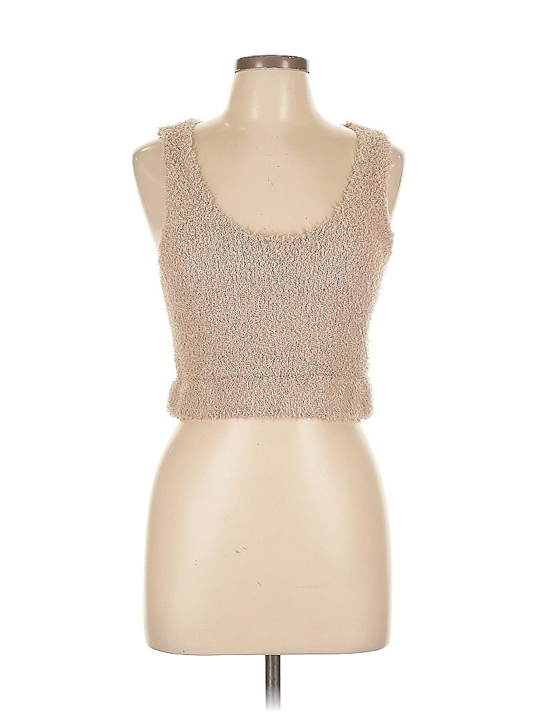 Pre-owned Pol Sweater Vest In Brown