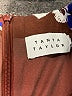 Tanya Taylor Print Burgundy Brown Casual Dress Size 4 - photo 7