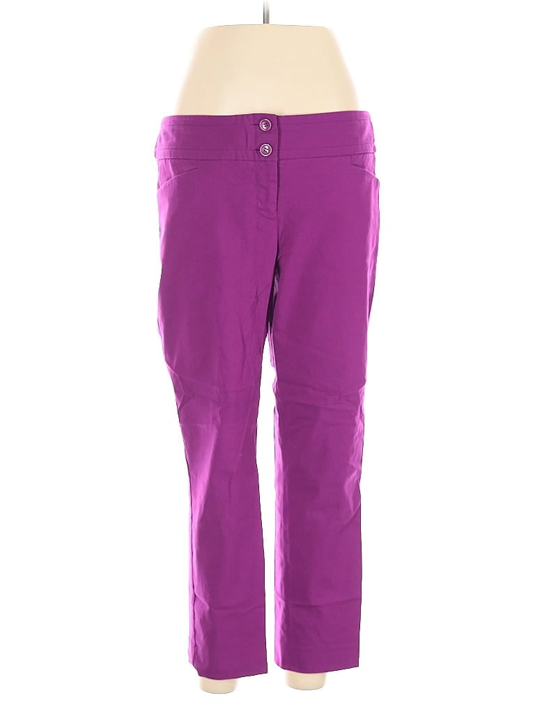 Pre-owned The Limited Casual Pants In Purple