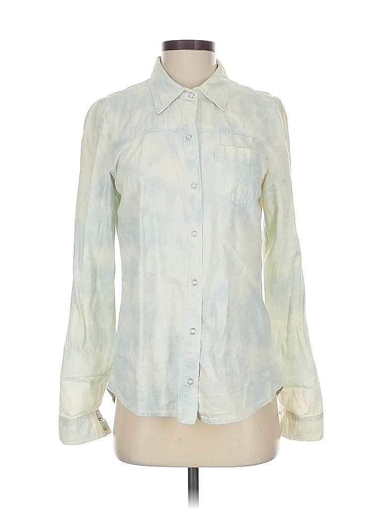 Click to view more detailed imagery on our partner's website Pre-owned Scarlet Long Sleeve Blouse In Blue