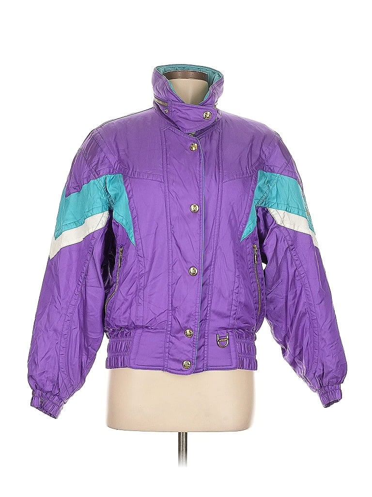 Pre-owned Descente Jacket In Purple