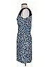 Matthew Williamson 100% Polyester Print Blue Cocktail Dress Size 4 - photo 5