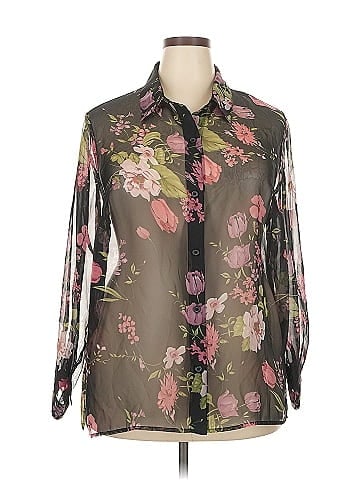 Fashion Bug Long Sleeve Blouse (view 1)