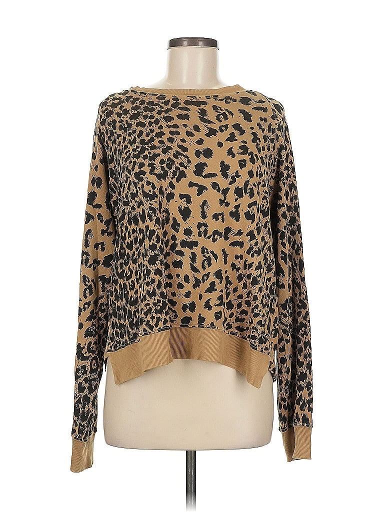 Pre-owned Current Elliott Pullover Sweater In Brown