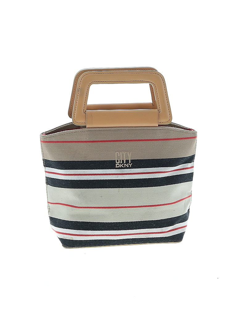 Pre-owned City Dkny Satchel In Brown