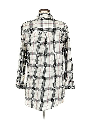 Mudd 3/4 Sleeve Button-Down Shirt (view 2)