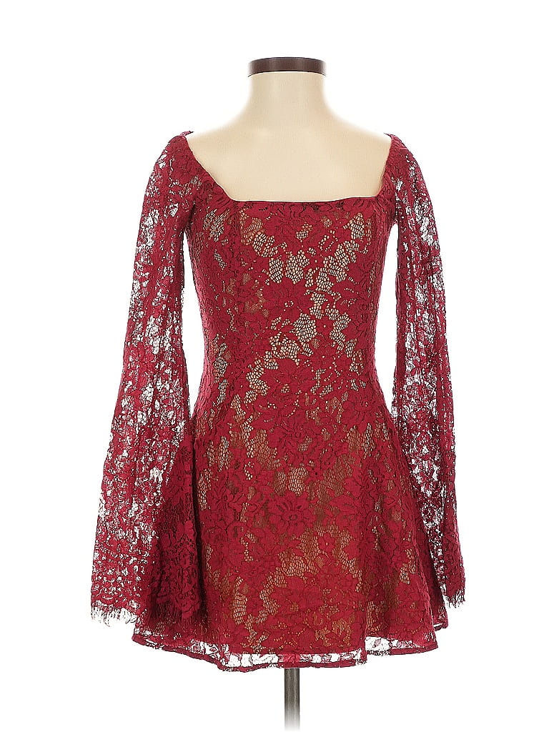 Majorelle Burgundy Cocktail Dress Size XXS - photo 1