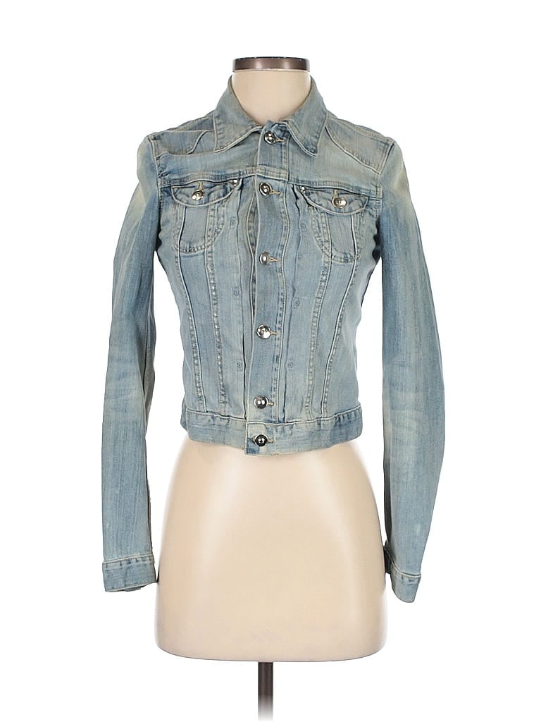 Pre-owned &denim By H&m Denim Jacket In Blue