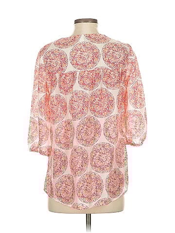 Calypso St. Barth For Target 3/4 Sleeve Silk Top (view 2)