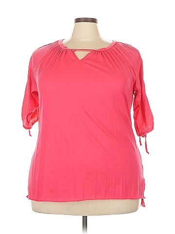 New York Laundry 3/4 Sleeve Blouse (view 1)