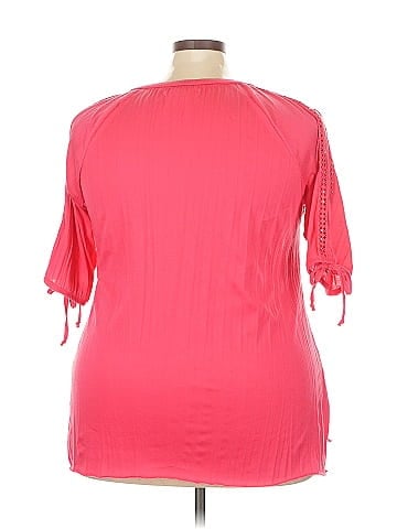 New York Laundry 3/4 Sleeve Blouse (view 2)