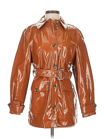 Topshop Faux Leather Jacket (view 1)