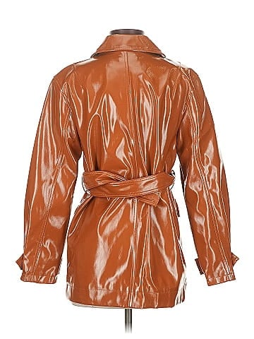 Topshop Faux Leather Jacket (view 2)