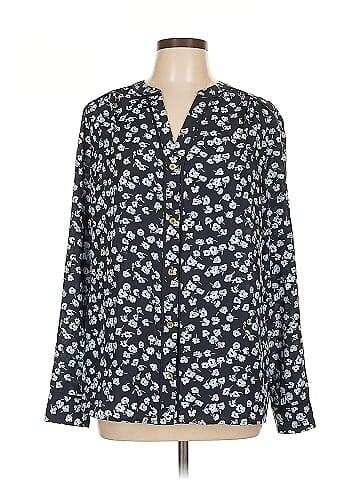 Jones New York Collection Long Sleeve Henley (view 1)