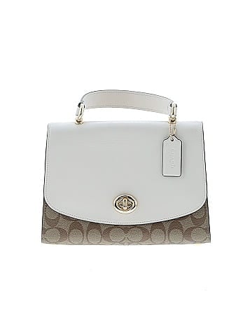 Coach Factory Leather Satchel (view 1)