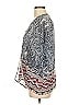 Trixxi 100% Polyester Gray Blue Kimono Size M - photo 5